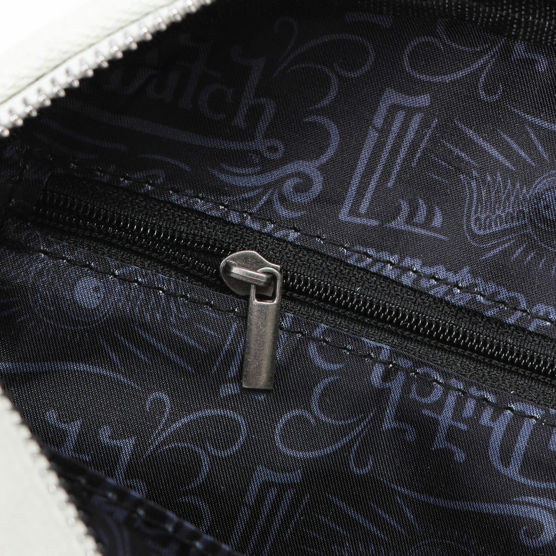Rhinestone Bowling Bag - Light Denim