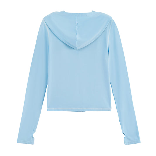 VON DUTCH ROXY TOP - SKY BLUE
