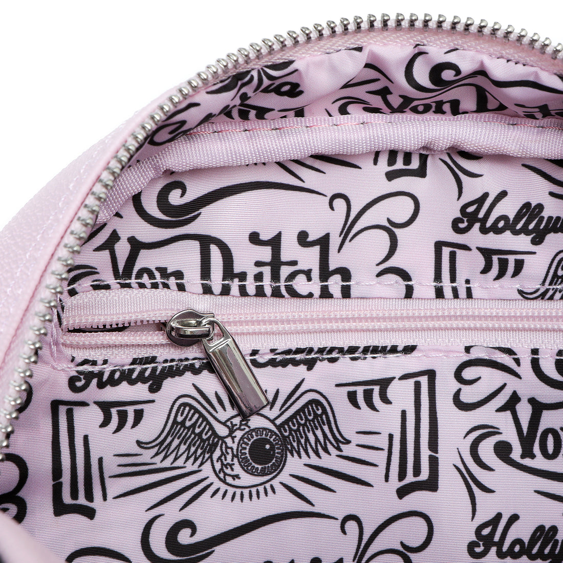 Pink & Black Two-Tone Bowling Bag — image 7