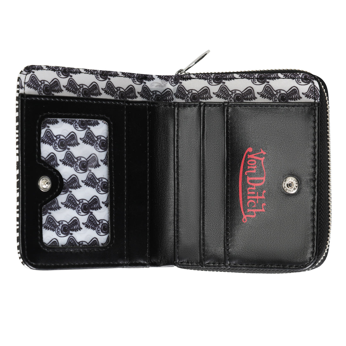 Zebra Print Zip-Up Wallet — image 2
