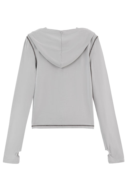ROXY TOP - GREY