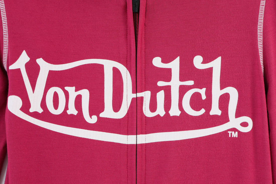 VON DUTCH ROXY TOP - MERLOT