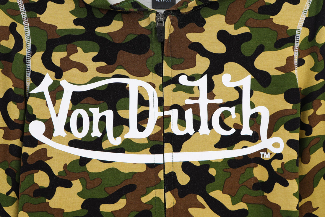VON DUTCH ROXY TOP - CAMO