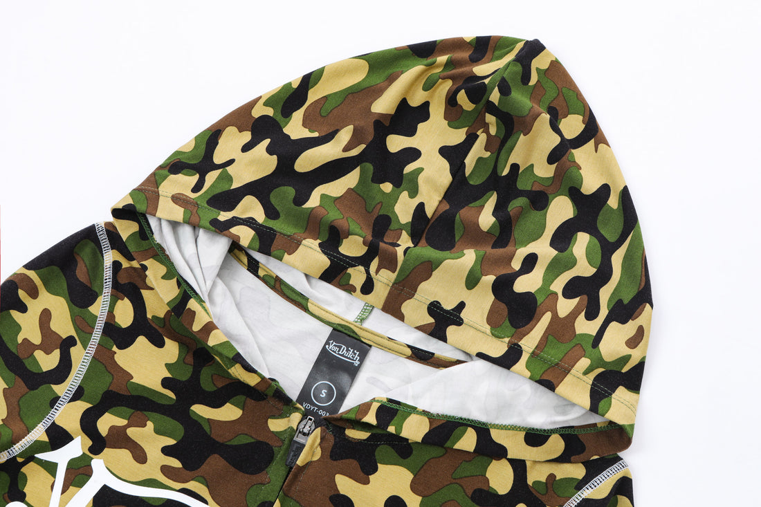 VON DUTCH ROXY TOP - CAMO