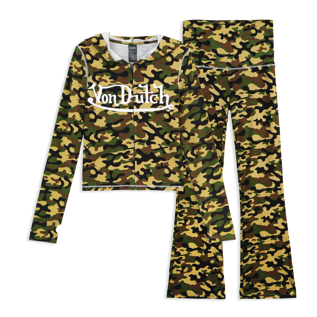 VON DUTCH ROXY TOP - CAMO
