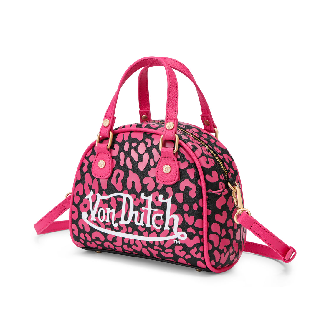 Pink & Black Cheetah Bowling Bag