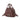 Von Dutch Embroidered Chopper Bowling Bag-Brown
