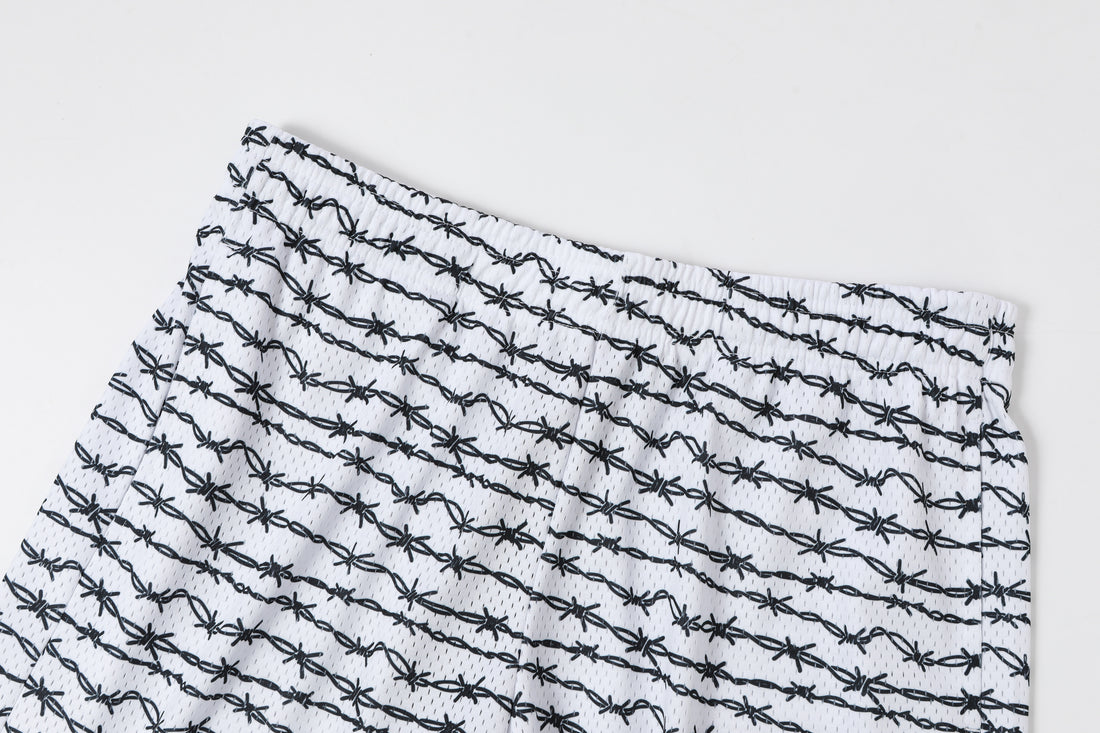 Men's Mesh Shorts - Razor Wire — image 4
