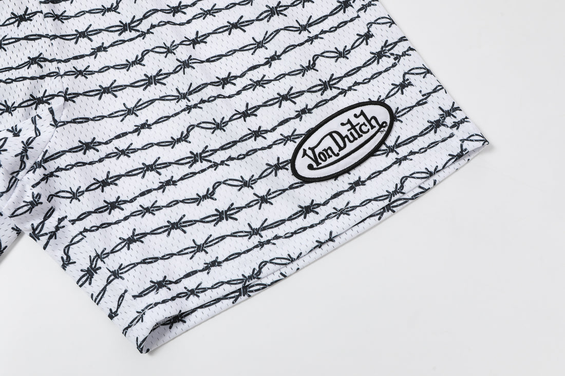Men's Mesh Shorts - Razor Wire — image 5
