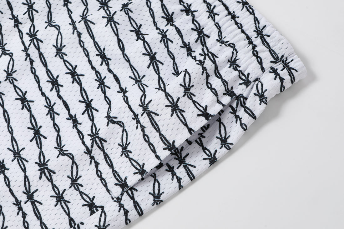 Men's Mesh Shorts - Razor Wire — image 6