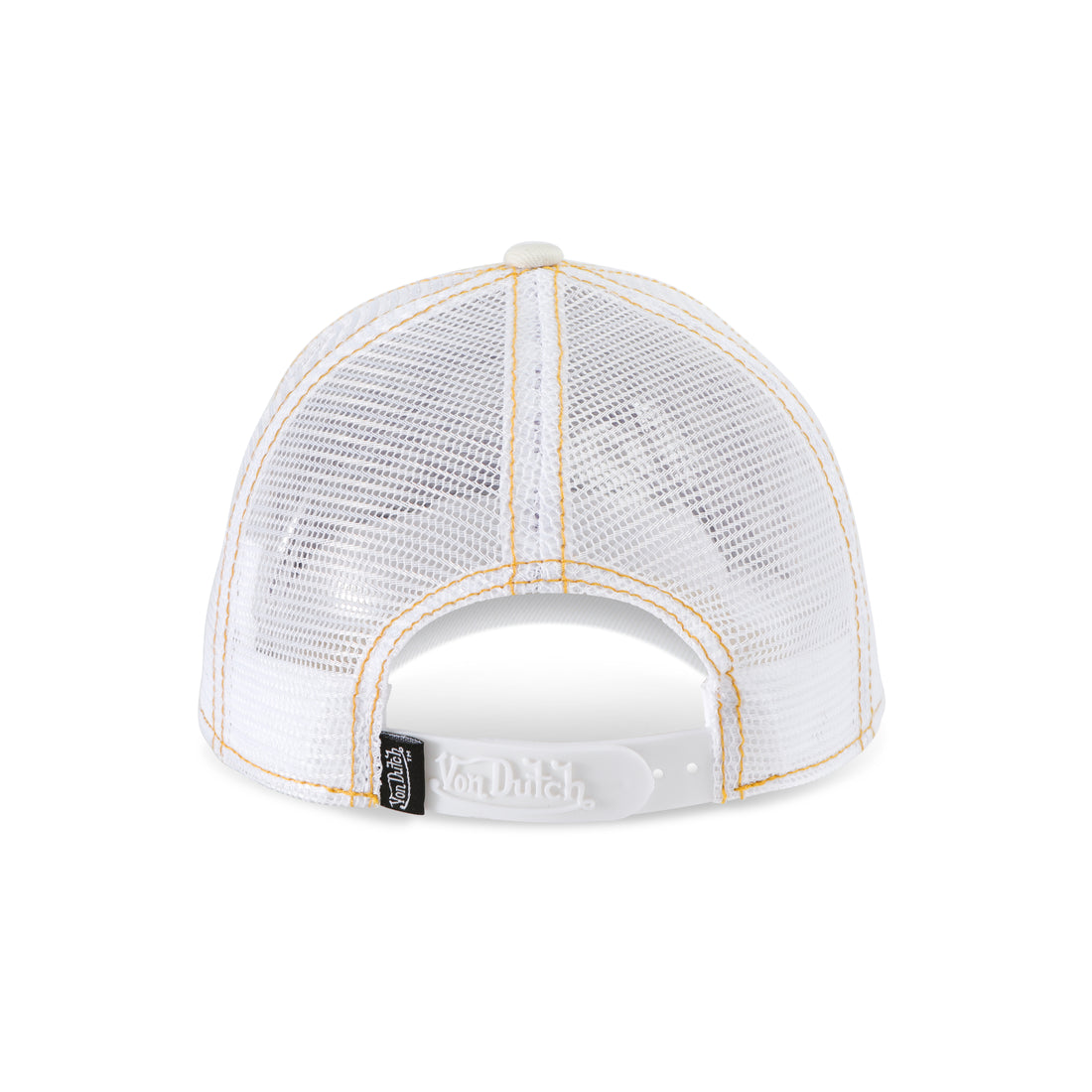 Rhinestone Trucker Hat - White with Purple Rhinestones