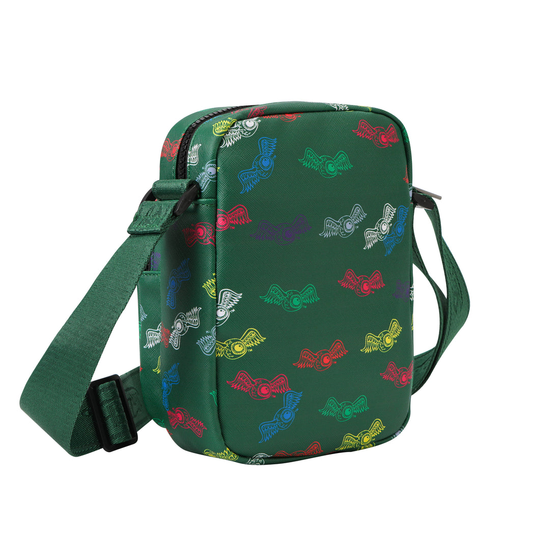 Men's Neon Logo Crossbody Bag - Green — image 5