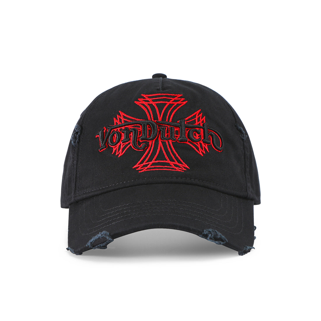 Von Dutch x Raw Cuts Distressed Hat