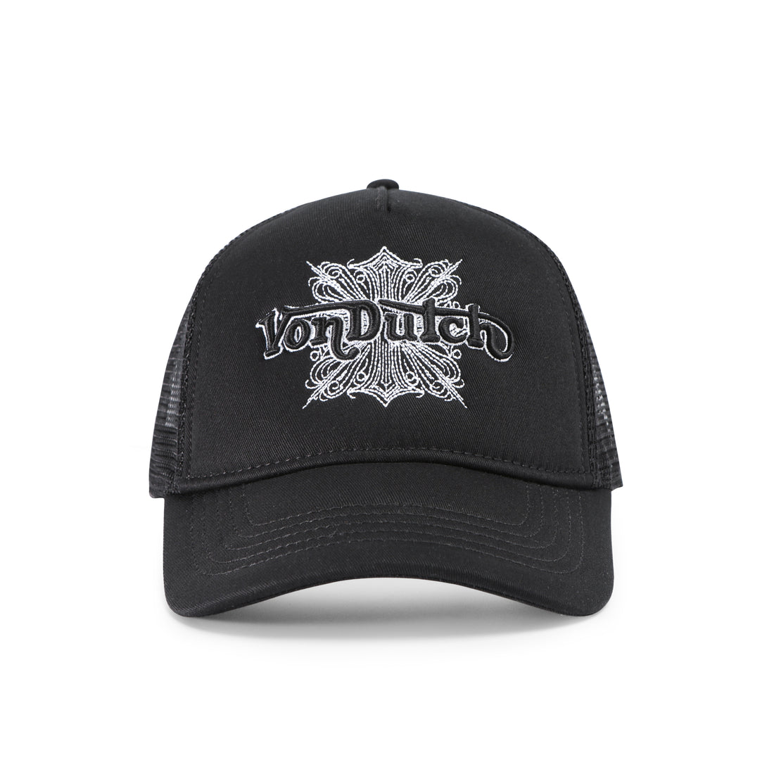 Foam Chopper Trucker Hat - Black & White — image 1