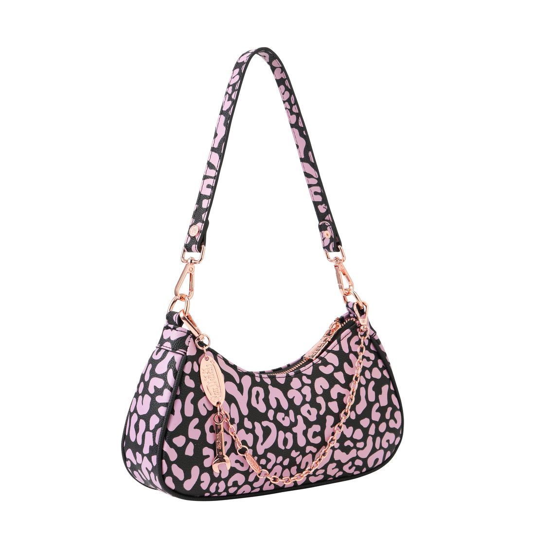 Pink Cheetah Shoulder Bag — image 5