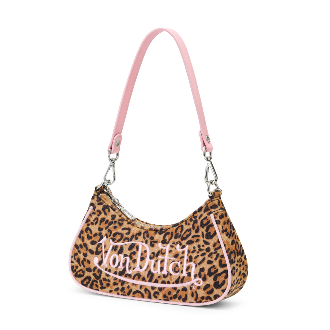 Pink Leopard Shoulder Bag — image 3