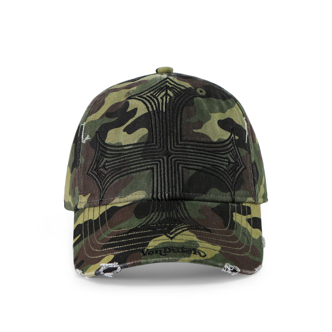 Denim Lowrider Strapback Hat - Camo — image 1