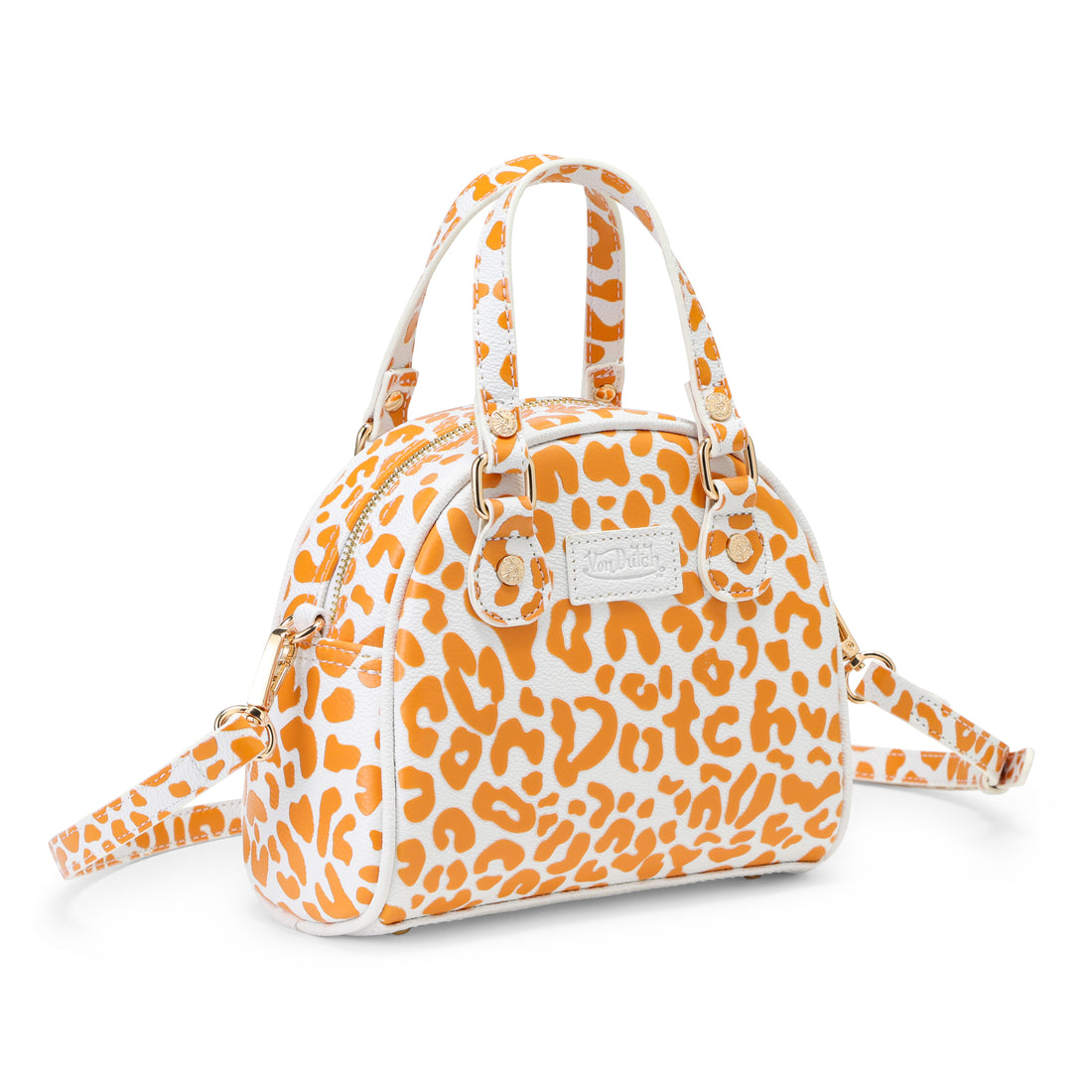 Orange & White Cheetah Bowling Bag — image 5