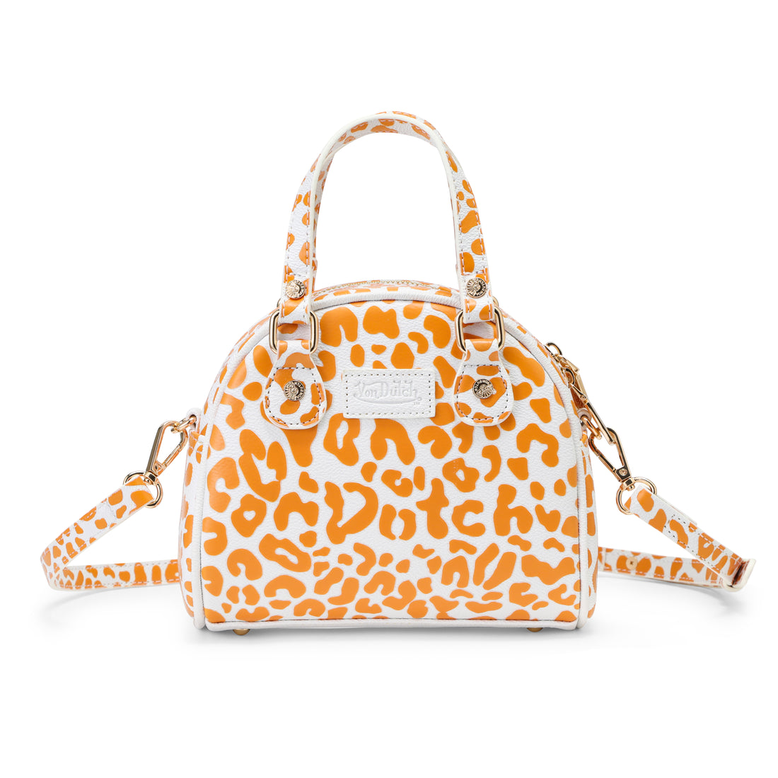 Orange & White Cheetah Bowling Bag — image 6