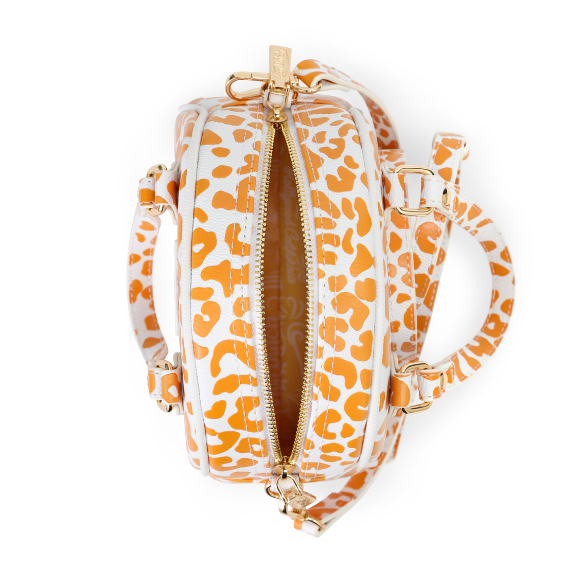 Orange & White Cheetah Bowling Bag — image 8