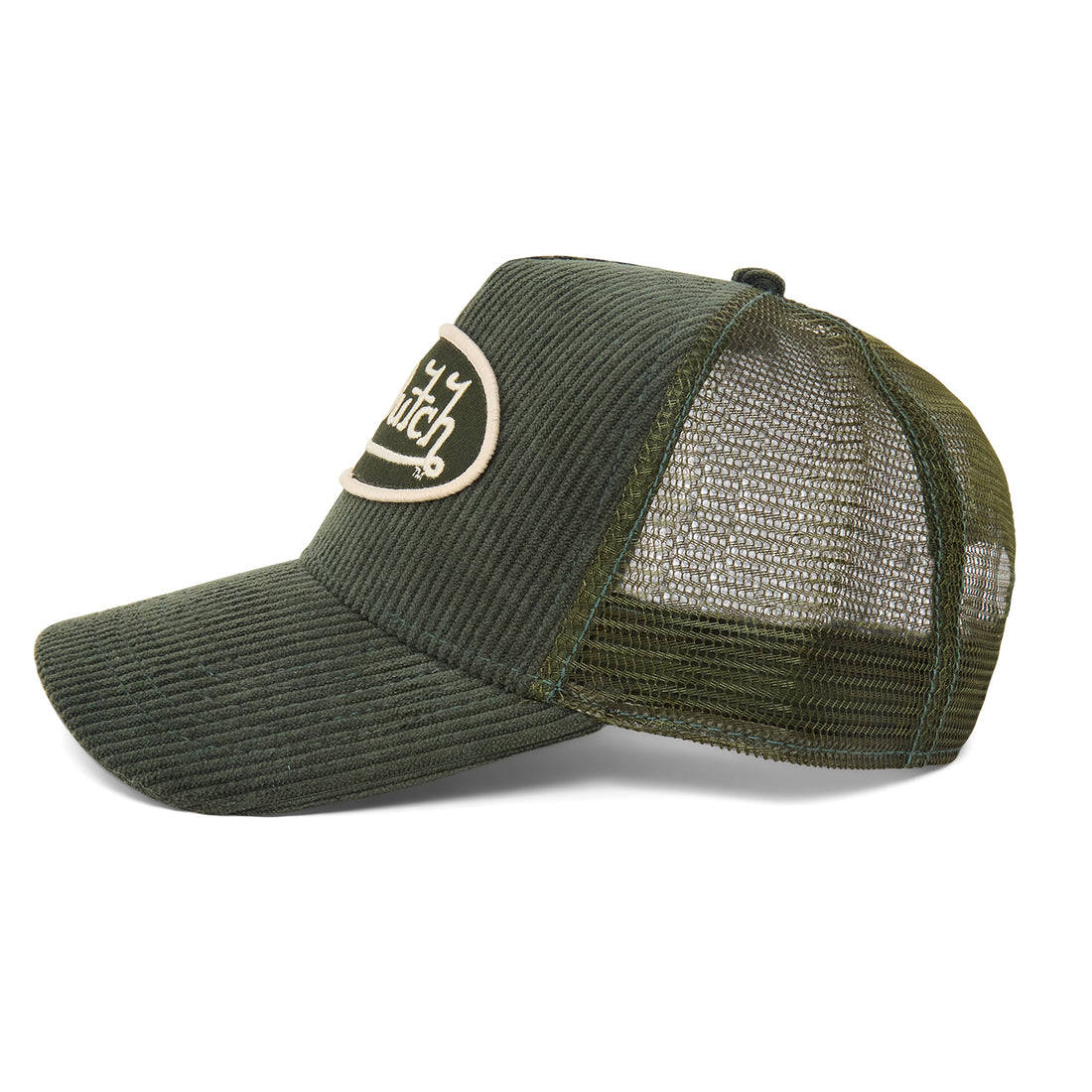 Olive Cordutch Trucker Hat