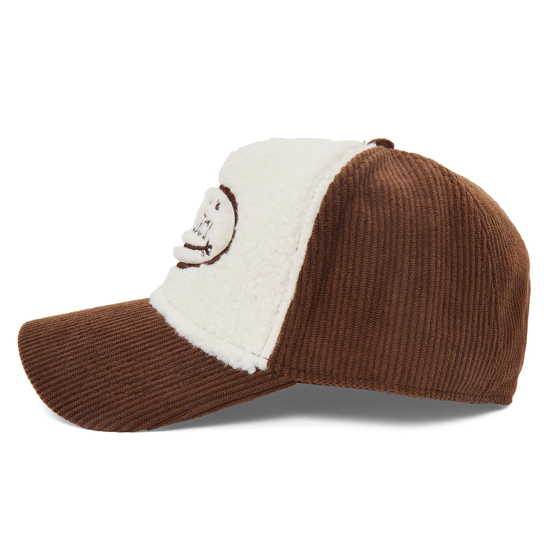 Brown Sherpa Dutch Trucker Hat