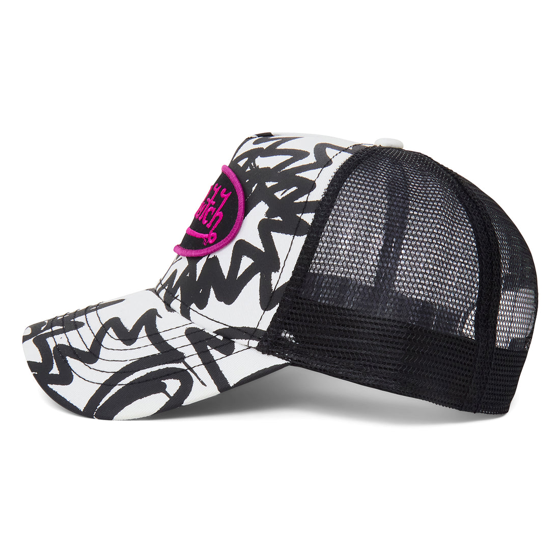 White Multi Trucker Hat