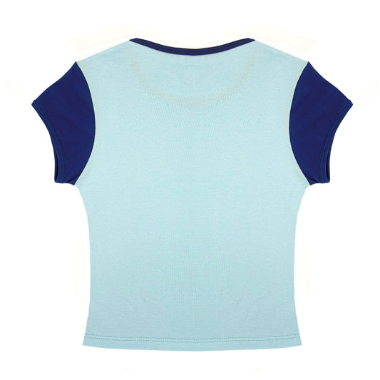 Von Dutch 99' Baby Tee - Light Blue