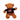 Brown Von Dutch Teddy Bear