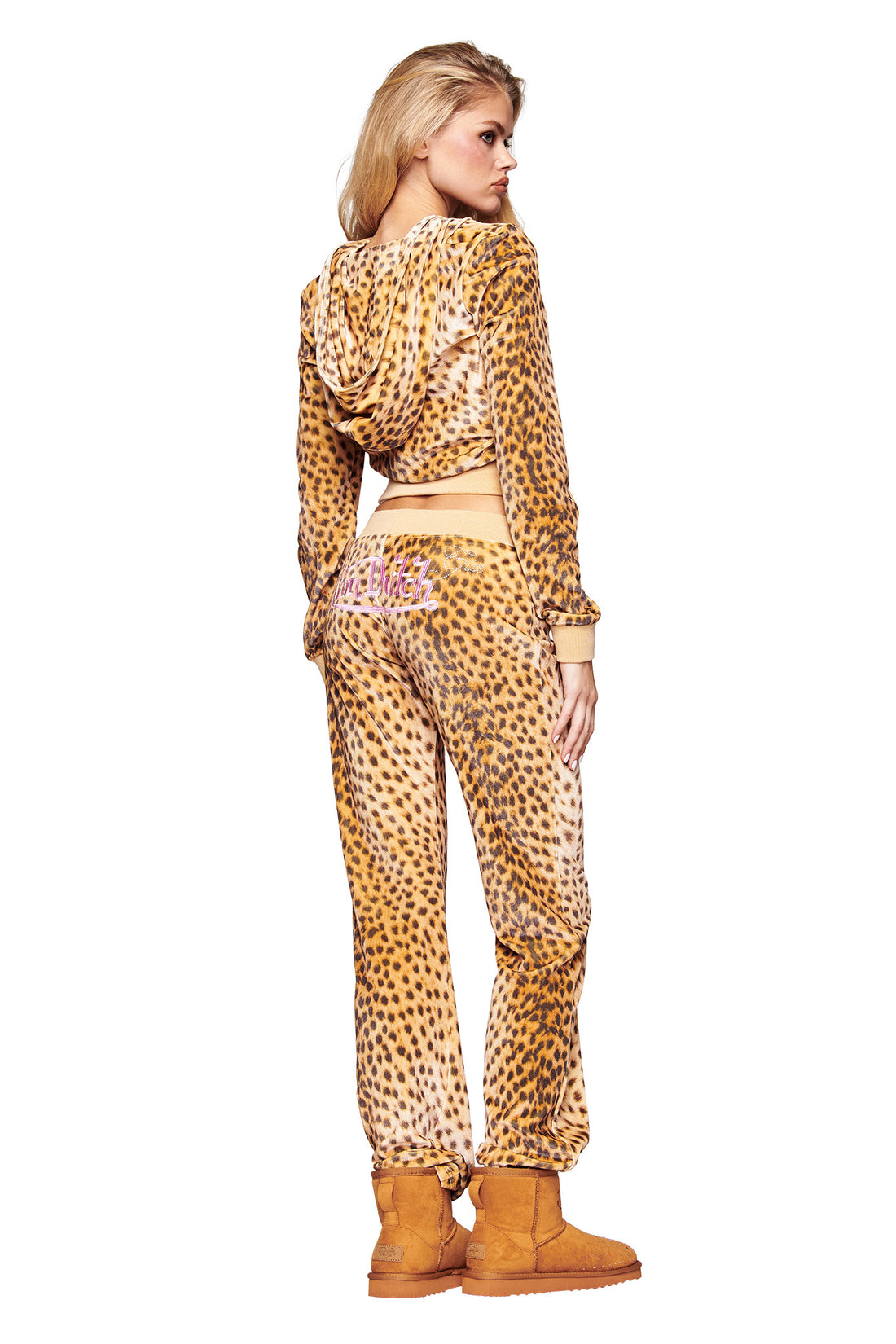 I.AM.GIA X VON DUTCH KAMERON VELOUR TRACKPANT