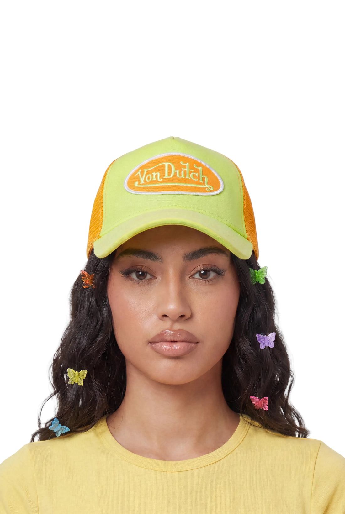 Sherbet Crush Velvet Trucker Hat