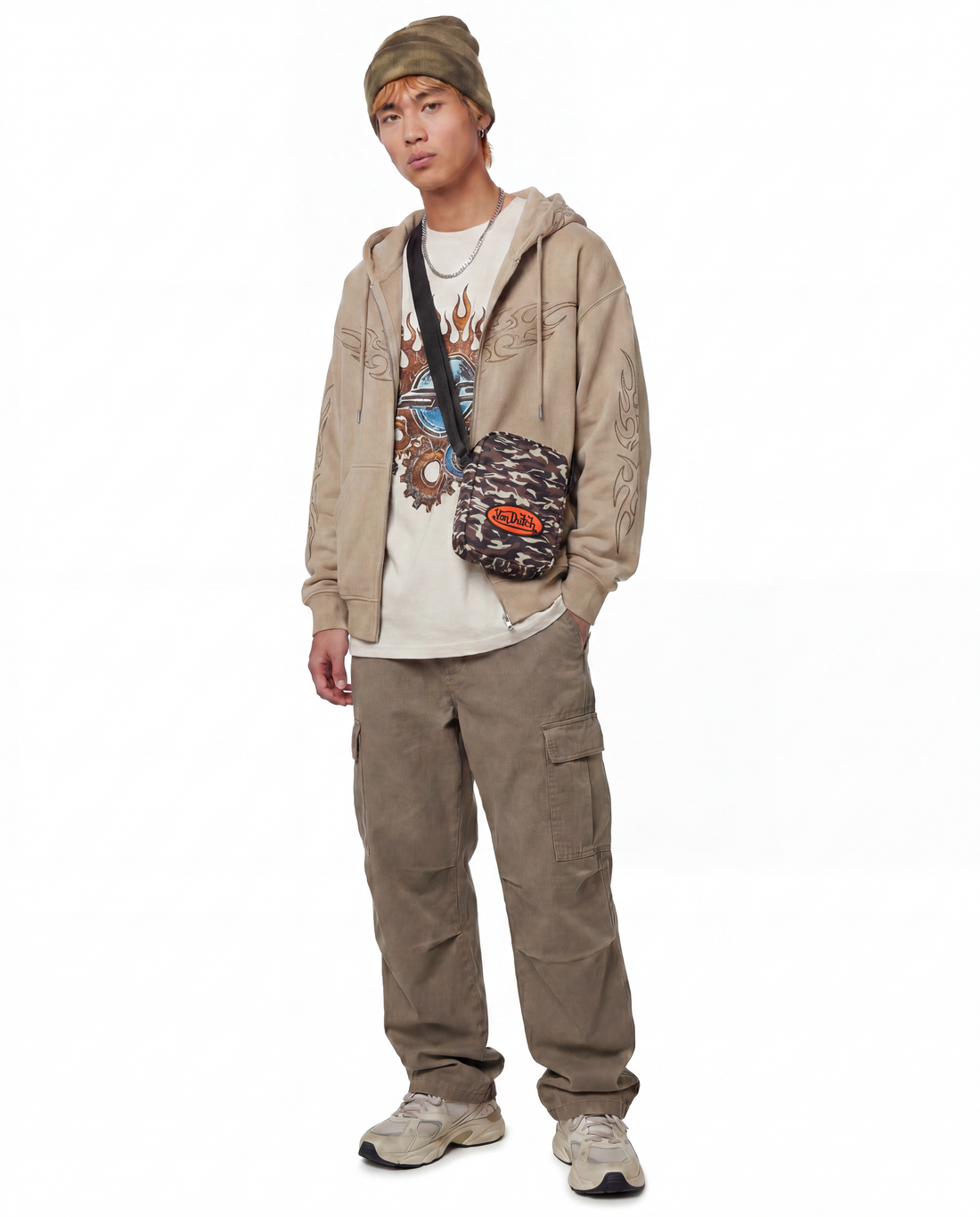 Men's Camo Crossbody Bag
