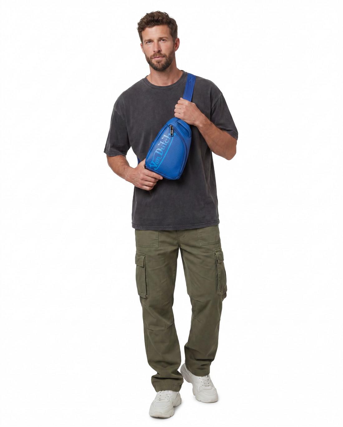 Men's Sling Bag - Blue — image 2
