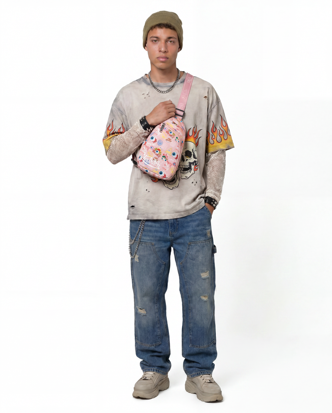Men's Jax Sling Bag - Pink — image 2