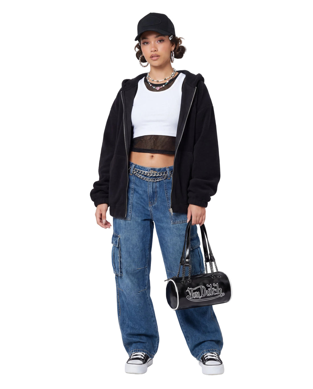 Barrel Bag - Black Metallic — image 2