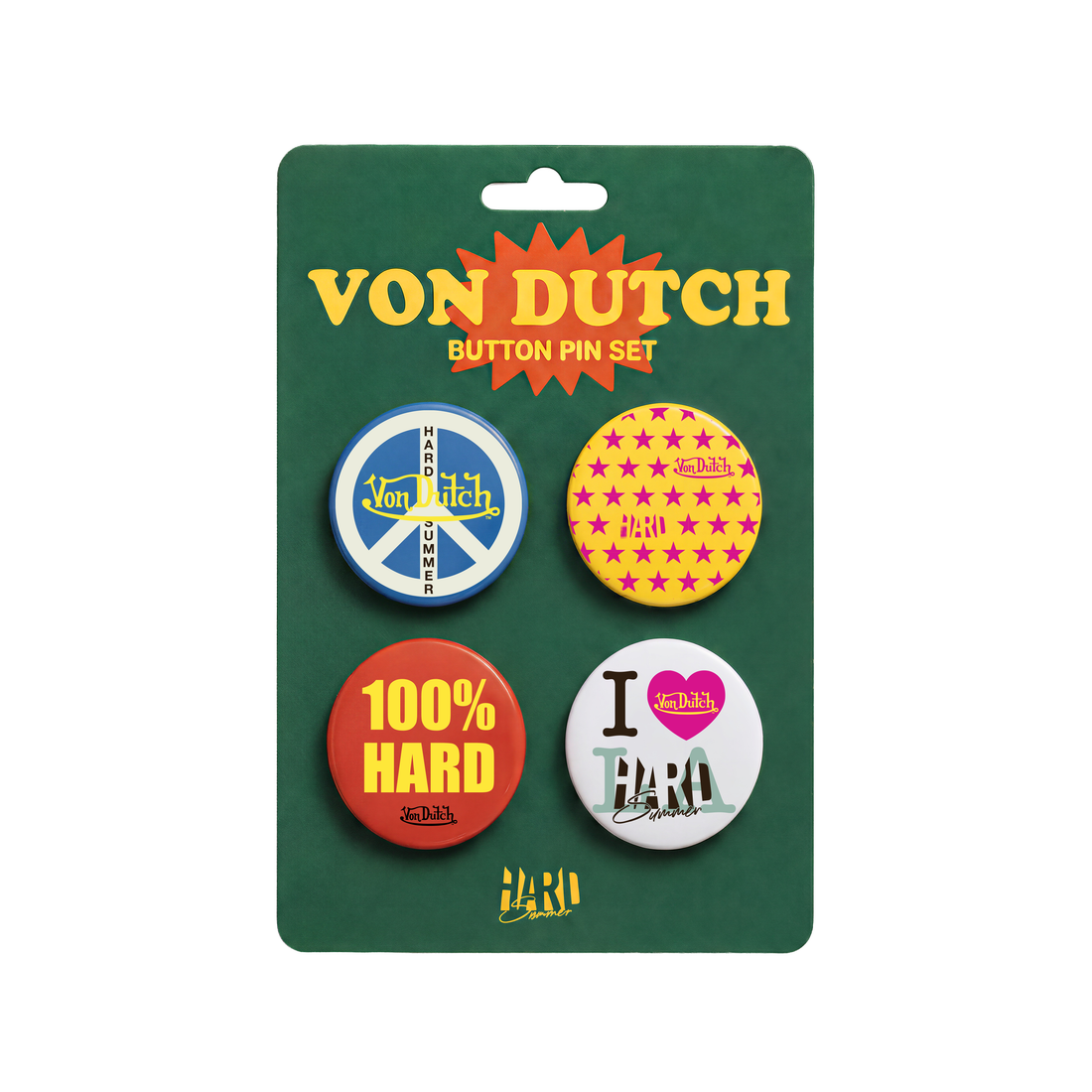 VON HARD I LOVE LA PIN SET - VD x HARDFEST — image 1