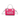 Von Dutch Core Hanna Bag - Hot Pink and White