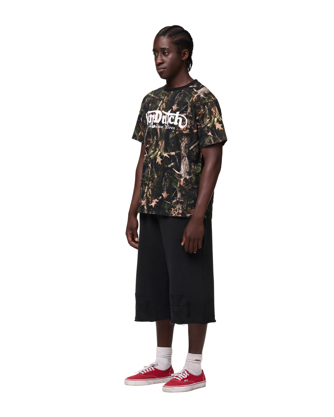 NOIR - LA OVER-SIZED 3/4 SHORTS — image 3