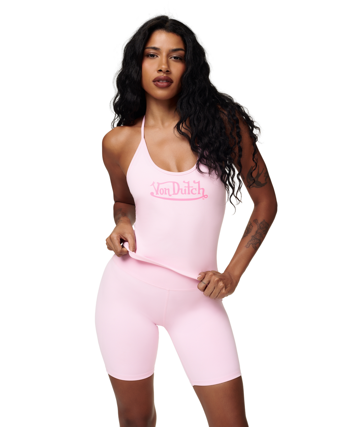 Women's Active Halter Top - Pink — image 2
