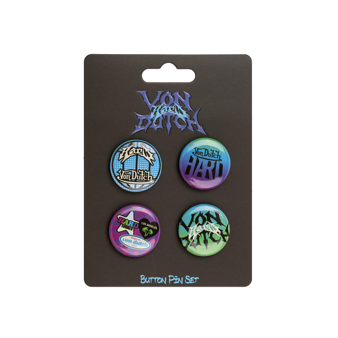 VON HARD SUMMER IS HERE PIN SET - VD x HARDFEST — image 1