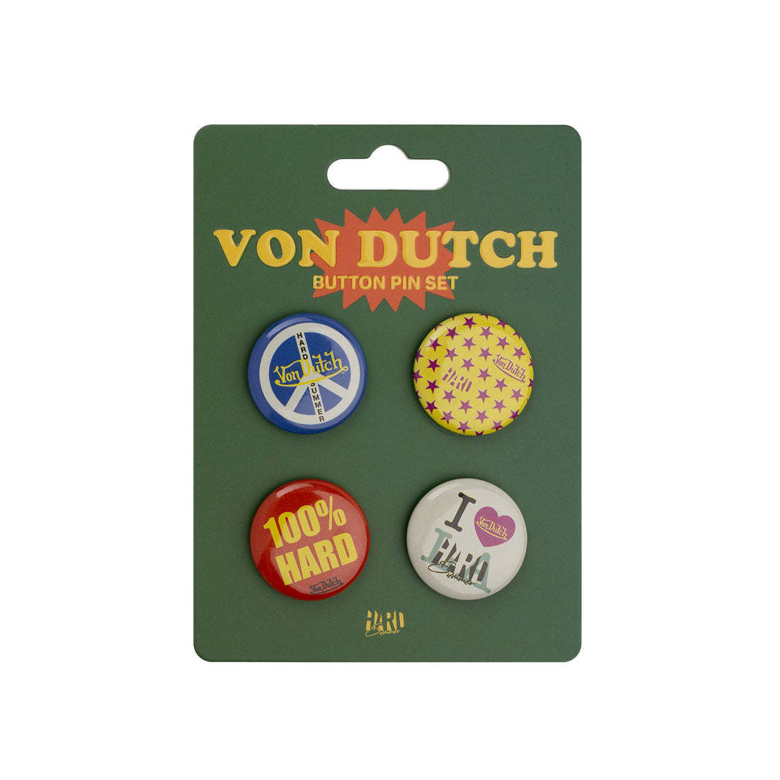 VON HARD I LOVE LA PIN SET - VD x HARDFEST — image 1