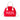 Von Dutch Red Furry Bowling Bag