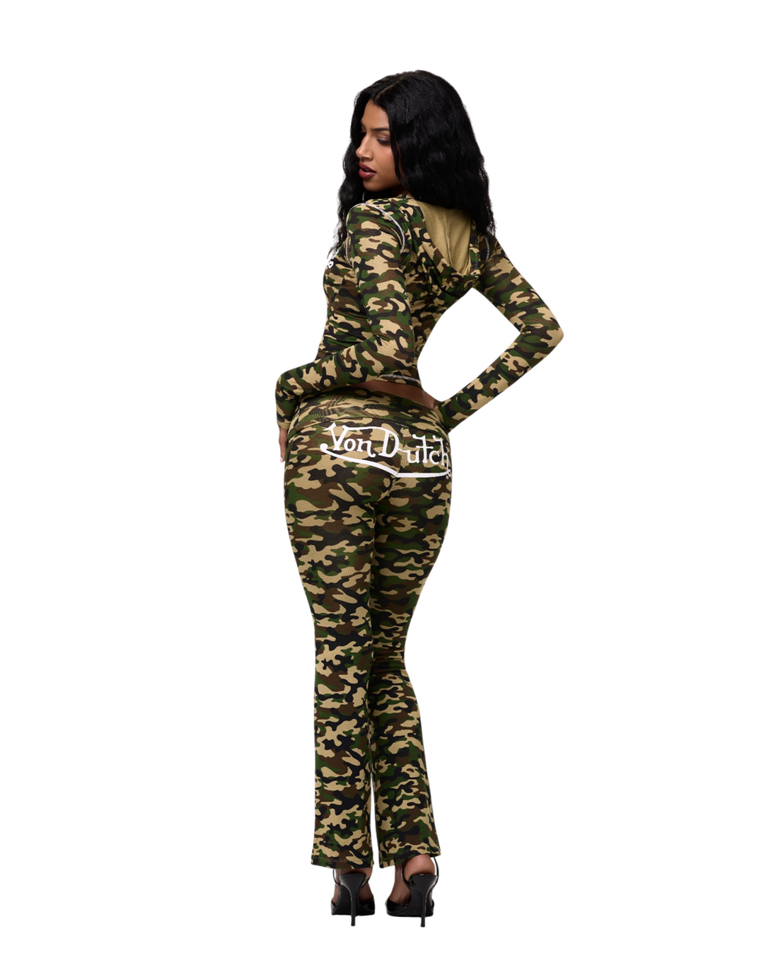 VON DUTCH ROXY TOP - CAMO