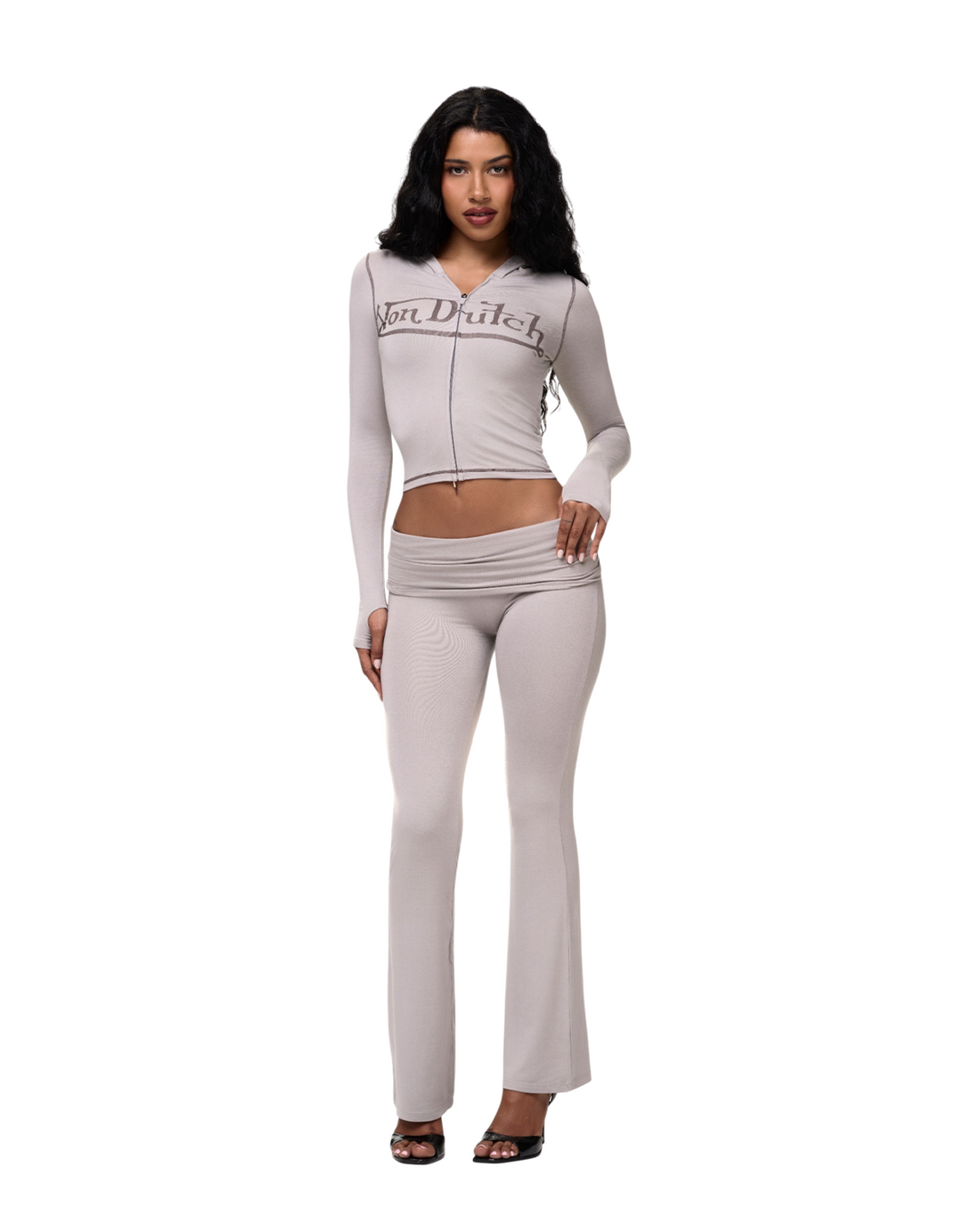 VON DUTCH ROXY BOTTOM - GREY