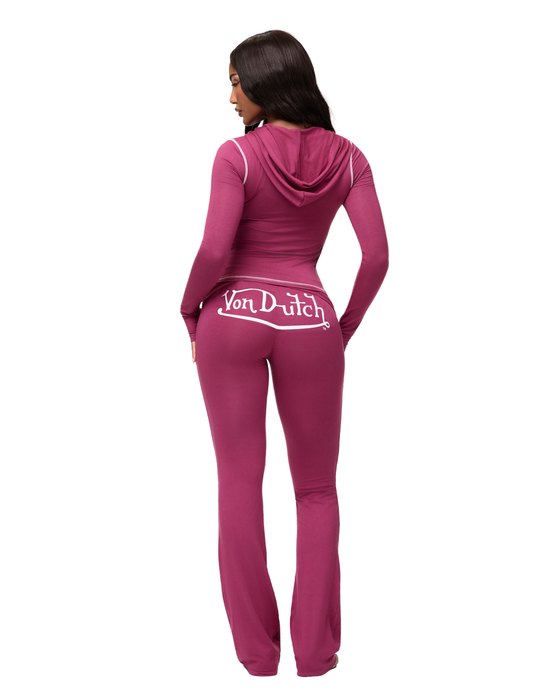 VON DUTCH ROXY TOP - MERLOT — image 5