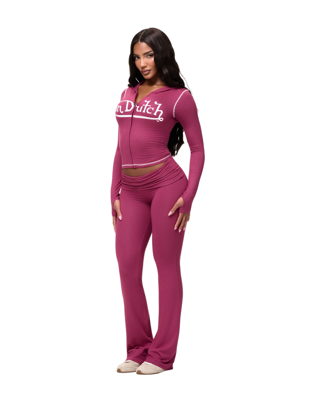 VON DUTCH ROXY BOTTOM - MERLOT