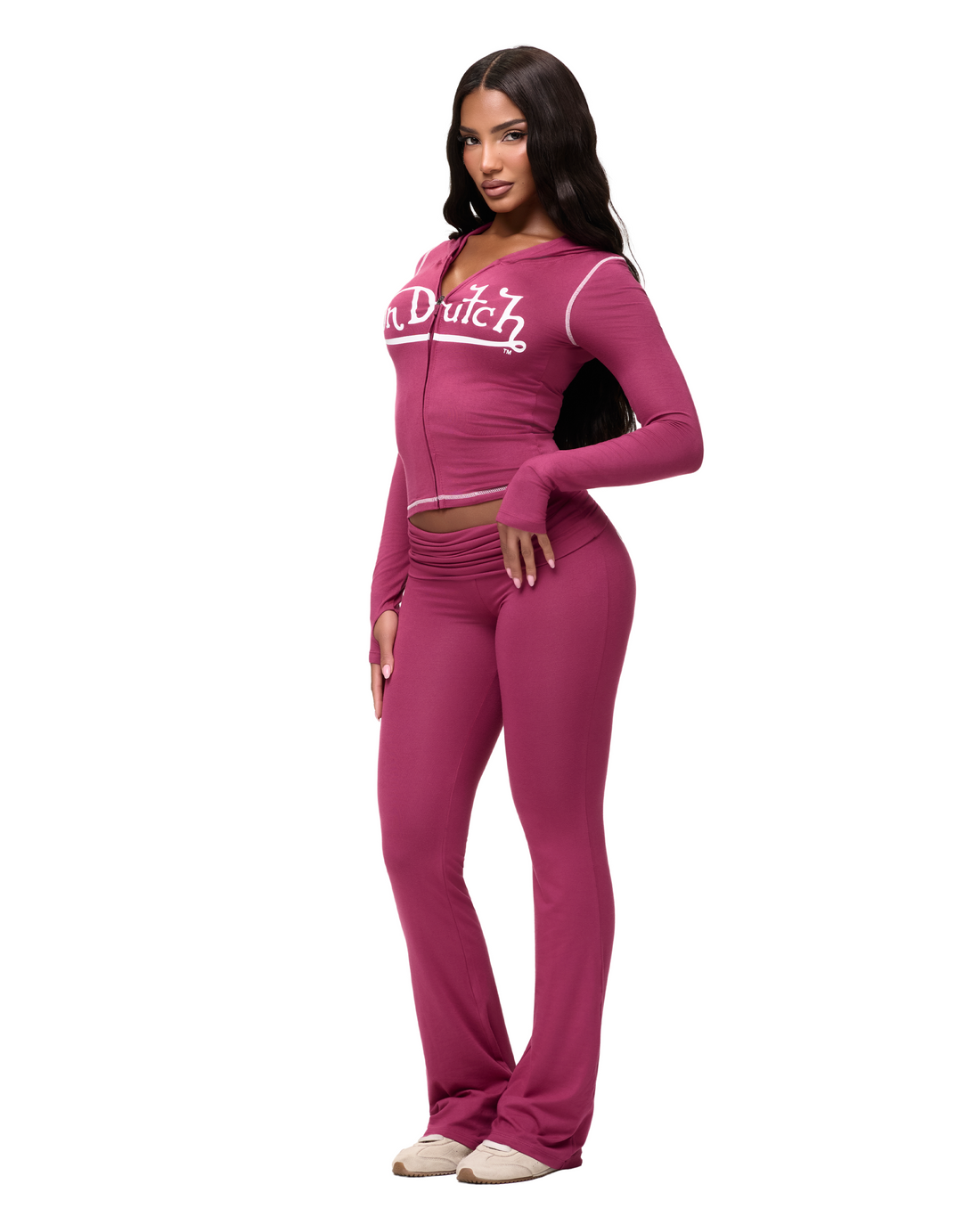 VON DUTCH ROXY TOP - MERLOT — image 4