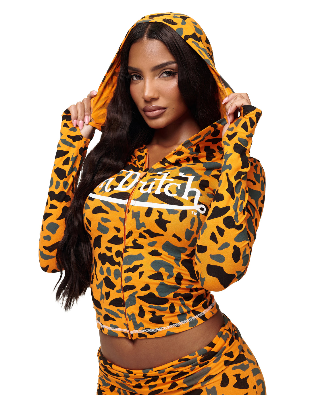 VON DUTCH ROXY BOTTOM - ORANGE CAMO — image 6