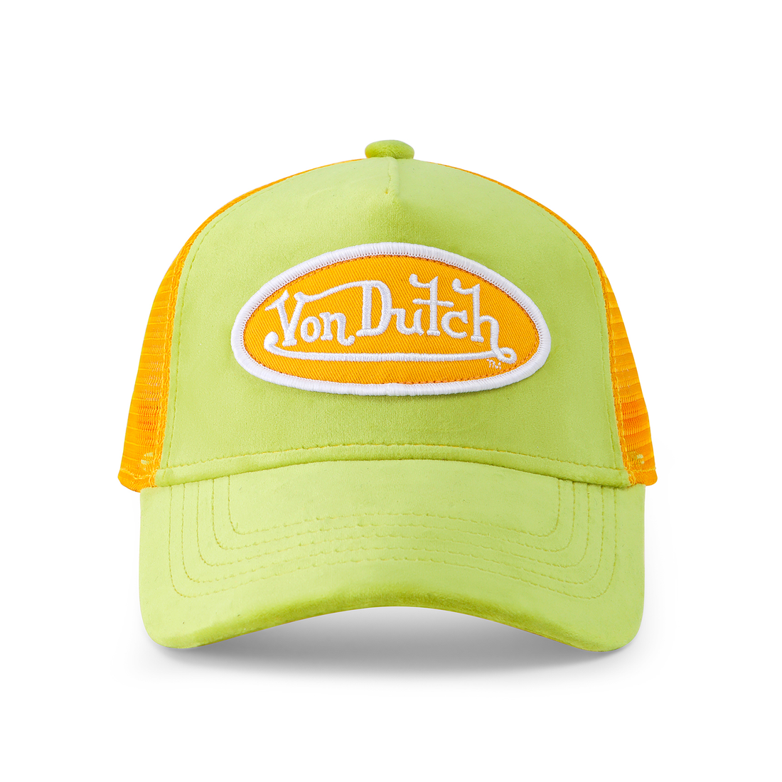 Sherbet Crush Velvet Trucker Hat