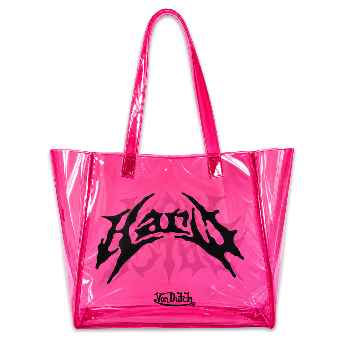 NEON PINK MARKET TOTE - VD x HARDFEST — image 3